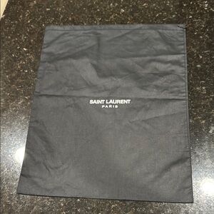Saint Laurent Black Luxury Garment Bag